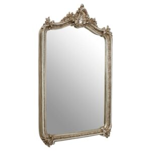 Ornatis Rectangular Wall Bedroom Mirror In Champagne Frame