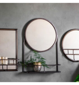 Nora Mirror with Shelf