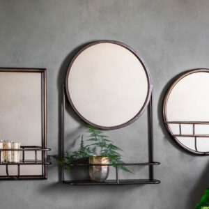 Nora Mirror with Shelf